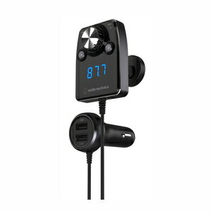 AT-FMR5BT-BK ǥƥ˥ Bluetooth FMȥ󥹥ߥå 3.4A2.4A/1.0A/2ݡȡʥ֥å audio-technica