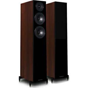 Amplifier Built-In - ワーフェデール 2.5ウェイ/フロアスタンド型バスレフ（ウォールナット）【ペア/2台1組】 DIAMOND12.4WN Wharfedale　ダイヤモンド