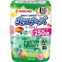 虫コナーズ ビーズタイプ 250日 フレッシュフルーツの香り 360g キンチョウ ムシコナ-ズBタイプ250ニチFF