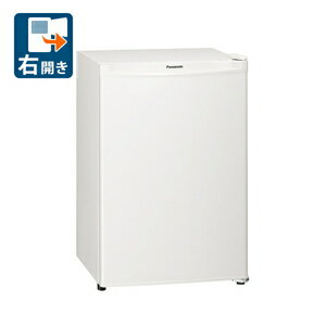 冷蔵庫　小型　1ドア NR-A80D-W パナソニック 75L 1ドア冷蔵庫（直冷式）オフホワイト【右開き】 Panasonic [NRA80DW]