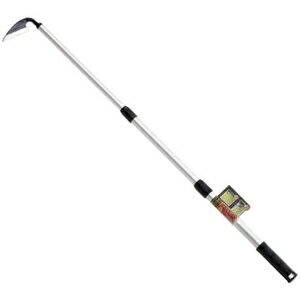 華園 アルミ 3段伸縮式 ミニ平ネジリ 177104