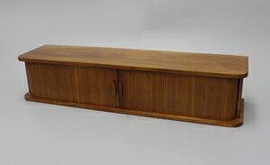 オスマック ジャバラ扉式カウンター上収納庫90幅(ダークブラウン) KTX90DB [KTX90DBオスマツク]