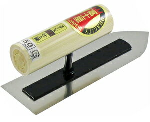 三條冨士星 ステン仕上鏝 薄手 0.3mm厚(150mm) 50330 こて コテ(4.0)