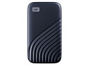 Western Digital（ウエスタンデジタル） USB 3.2 Gen 2対応 ポータブルSSD 500GB (ブルー)【My Passport2020】【PS5/PS4/PS4 PRO 動作確認済】 My Passport WDBAGF5000ABL-JESN