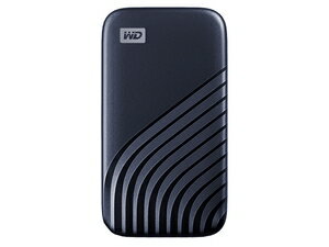 Western Digital（ウエスタンデジタル） My Passport SSD USB 10Gbps(USB 3.2 Gen 2) ポータブルSSD 2TB ブルー USB-Cケーブル・USB-A変換アダプタ付属【PS5/PS4/PS4 PRO 動作確認済】 WDBAGF0020BBL-JESN