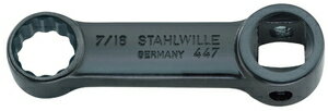 STAHLWILLE (3/8”SQ) トルクレンチアダプター 1/2インチ (02470032) 447A-1/2 スタ...