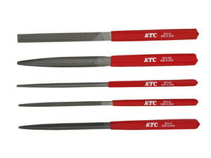 TZKF1A05 京都機械工具 組ヤスリ (5本組) KTC