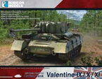 ルビコンモデル 1/56 バレンタイン歩兵戦車 Mk.IX/X/XI【RB0098】 プラモデル
