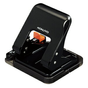 コクヨ 2穴パンチ＜ラクアケ＞（黒） PN-G25D