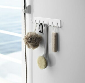 山崎実業 マグネットバスルームフック ミスト(ホワイト) 04234 [04234ヤマジツ]