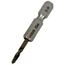 メチャミジSUS2.8 SK11 六角軸Coステンドリル 極短 差込角6.35mm(2.8mm) 藤原産業