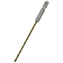 ロッカクジクTIN2.5 SK11 六角軸Tin鉄ドリル 微長 差込角6.35mm(径2.5mm) 藤原産業