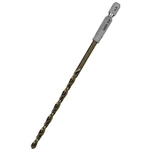 SK11 六角軸Coステンドリル 微長 差込角6.35mm（径4.5mm） ロッカクジクSUS4.5 藤原産業