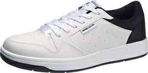 Rakuten - アサヒシューズ 紳士・婦人 ウォーキングシューズ（ホワイト/ブラック・23.5cm） WB050WHBK235 WIMBLEDON ウィンブルドン050 男女兼用 KF74382