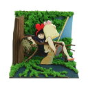 さんけい ノンスケール みにちゅあーとキット スタジオジブリmini 森の中に落ちたキキ(魔女の宅急便)【MP07-124】 組立キット
