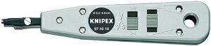 クニペックス LSA-PLUS端子用インサートツール 175mm 97 40 10 KNIPEX
