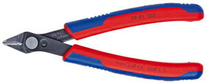 クニペックス エレクトロニクススーパーニッパー 125mm (台紙付き) 78 81 125 KNIPEX
