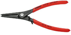 クニペックス 軸用精密スナップリングプライヤー 直 225mm 49 31 A3 KNIPEX