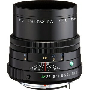 HDFA77/1.8BK ペンタックス HD PENTAX-FA 77mmF1.8 Limited（ブラック） ※Kマウント用レンズ（フルサイズ対応）