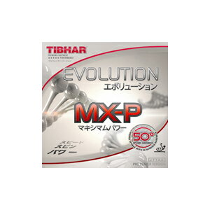 TIB-TJR121-1-2.1 TIBHAR ティバー 卓球ラバー レッド・2.1mm Evolution MX-P 50