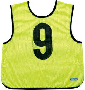 MT-GB0013KL-10 モルテン ゲームベスト（蛍光イエロー・番号：10） Molten ゲームビブス 単品
