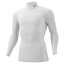 32MA115001XL ミズノ メンズ バイオギアシャツ ハイネック長袖（ホワイト・サイズ：XL） mizuno