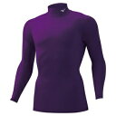 32MA115068XL ミズノ メンズ バイオギアシャツ ハイネック長袖(インペパープル・サイズ:XL) mizuno(4)