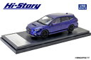 ハイストーリー 1/43 SUBARU LEVORG STI Sport (2020) STIスポーツパーツ ラピスブルー パール【HS333BL】 ミニカー