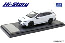 ハイストーリー 1/43 SUBARU LEVORG STI Sport (2020) STIスポーツパーツ クリスタルホワイト パール【HS333WH】 ミニカー