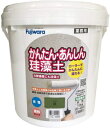 補修材 うちかべ けいそうど 簡単 安心 安全 209643 フジワラ化学 かんたん・あんしん珪藻土 10kg (苔) Fujiwara