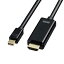 掠ץ饤 ߥDisplayPort-HDMIѴ֥롡HDRб 1m KC-MDPHDRA10