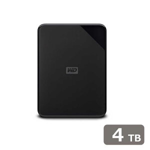 Western Digital|ウエスタンデジタル USB 3.0対応 ポータブルハードディスク 4TB WDBJRT0040BBK-JESE