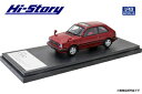 ハイストーリー 1/43 Honda CIVIC CX-S (1981)レッド【HS316RE】 ミニカー