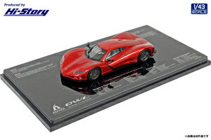 ハイストーリー 1/43 ASPARK OWL (2020) レッドメタリック【HS347RE】 ミニカー