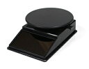 プラッツ ソーラーターンテーブル 74 黒【PMM-11bk】 ディスプレイ用品