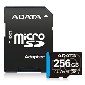 ADTAG-256G ADATA microSDXCメモリーカード 256GB Class10 UHS-I(U3) V30 A2※GoPro 動作確認済み