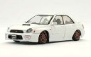 BM CREATIONS 1/64 スバル 2001 インプレッサ WRX ホワイト(RHD)【64B0082】 ミニカー