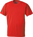 Z-BOT630J-6400-140 ゼット 少年用 ベースボール Tシャツ(レッド・サイズ:140cm) ZETT
