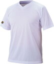 Z-BOT635-1100-SS ゼット ベースボール Vネック Tシャツ(ホワイト・サイズ:SS) ZETT
