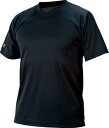 Z-BOT635-1900-SS ゼット ベースボール Vネック Tシャツ(ブラック・サイズ:SS) ZETT