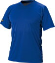 Z-BOT635-2500-XO ゼット ベースボール Vネック Tシャツ(ロイヤルブルー・サイズ:XO) ZETT