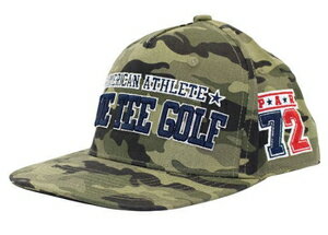 樂天商城 - ブルーティーゴルフ BTG平つばキャップ（カモ・サイズ：フリー 57〜59cm） CP-008 CAMO BLUE TEE GOLF