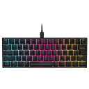 コルセア メカニカルゲーミングキーボード 日本語配列 60％キーボード 銀軸 Corsair（コルセア）K65 RGB MINI CH-9194014-JP