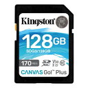SDG3/128GB Kingston|キングストン SDXCメモリーカード 128GB Class10 UHS-I U3 V30 Canvas Go!Plus(2)