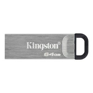 Kingston（キングストン） USB Type-A 3.2対応 キャップレス式フラッシュメモリ 64GB DataTraveler Kys..