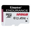 SDCE/128GB Kingston（キングストン） microSDXCメモリカード 128GB Class10 UHS-I U1 High-Endurance