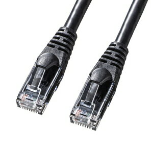 サンワサプライ カテゴリ6Aより線LANケーブル 2m(ブラック) KB-T6AY-02BK