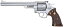 クラウンモデル ホップアップ ガス リボルバー S&W M629 .44マグナム 8インチ シルバータイプ【対象年令 18才以上用】 エアガン 7,880円