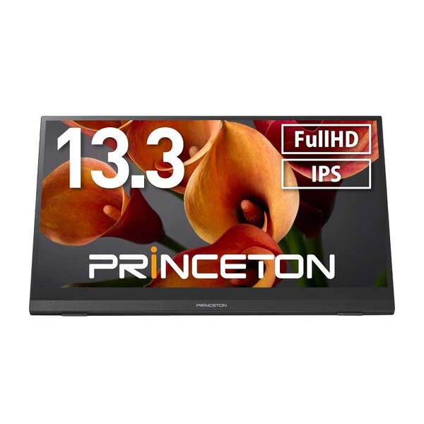 サブモニター プリンストン 13.3型 フルHD IPS モバイルディスプレイ USB Type-C/HDMI接続 （10点マルチタッチ対応） PRINCETON PTF-M133T