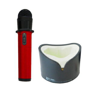 PENTATONIC マイマイク GTM-200 専用充電器セット(ノーブルレッド) GTM-200セットノ-ブルレッド